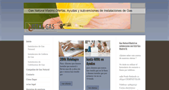 Desktop Screenshot of gasnaturalmadrid.info