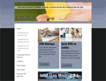 Tablet Screenshot of gasnaturalmadrid.info